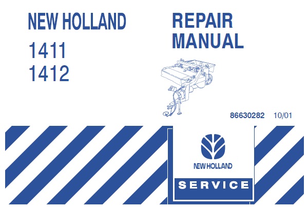 new holland 617 disc mower repair manual